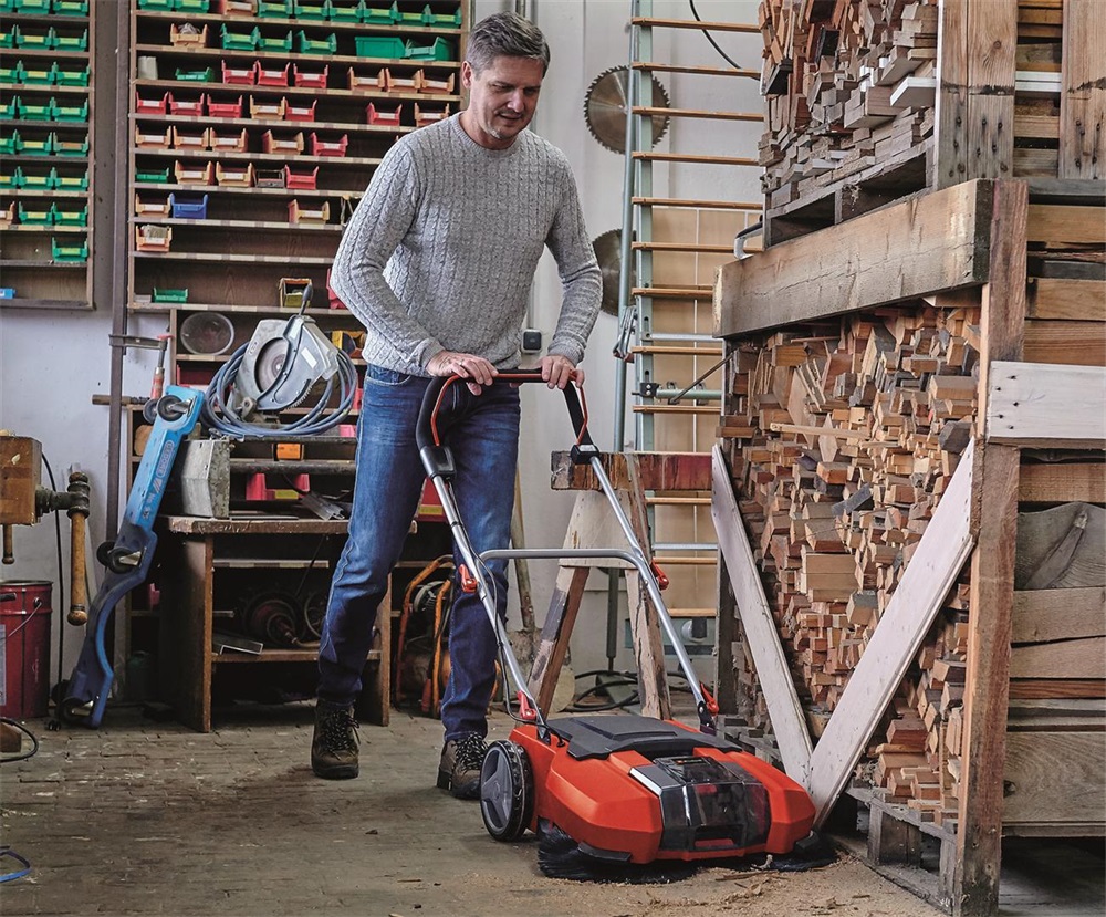 Einhell 2352040 PXC TE-SW 18/610 Li-Solo akku és töltő nélkül seprőgép és padlótisztító