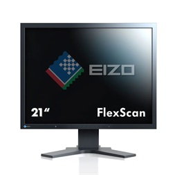 Eizo 21" S2133F-BK "S" UXGA IPS DP/DVI-D/VGA fekete monitor