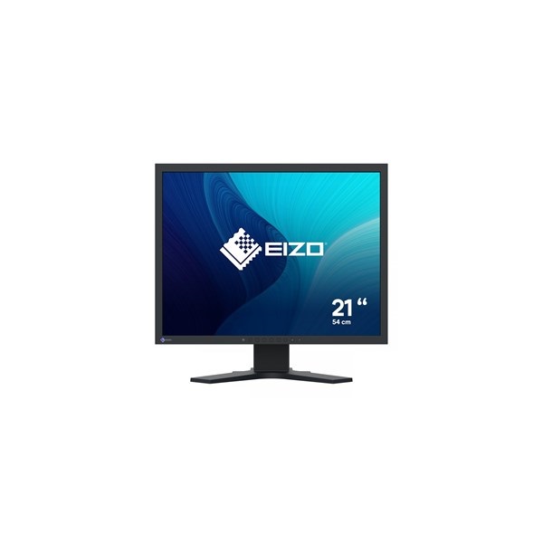 Eizo 21" S2134-BK "S" UXGA IPS DP/DVI-D/VGA fekete monitor