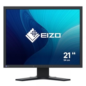 Eizo 21" S2134-BK "S" UXGA IPS DP/DVI-D/VGA fekete monitor