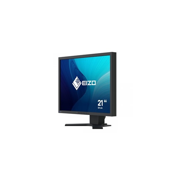 Eizo 21" S2134-BK "S" UXGA IPS DP/DVI-D/VGA fekete monitor