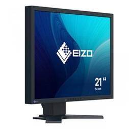 Eizo 21" S2134-BK "S" UXGA IPS DP/DVI-D/VGA fekete monitor