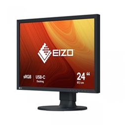Eizo 24" CS2400R "CS" WUXGA IPS USB-C/DP/HDMI fekete monitor