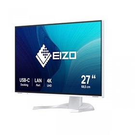 Eizo 27" EV2740X-WT EcoView 4K UHD IPS DP/HDMI/USB/USB-C/LAN fehér monitor