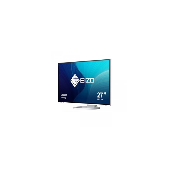 Eizo 27" EV2781-WT EcoView Ultra-Slim QHD IPS DP/HDMI/USB/USB-C fehér monitor