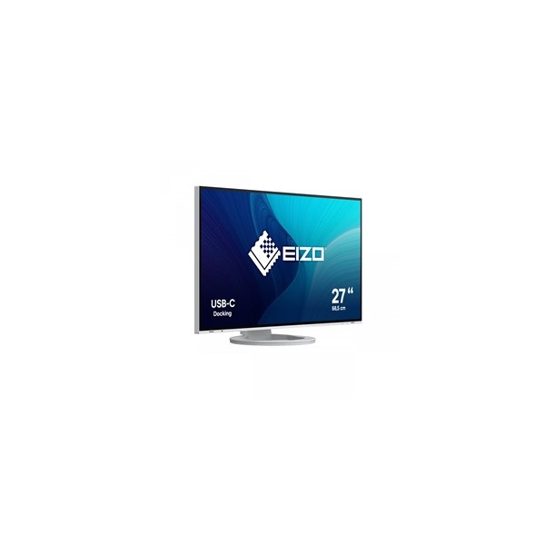 Eizo 27" EV2781-WT EcoView Ultra-Slim QHD IPS DP/HDMI/USB/USB-C fehér monitor