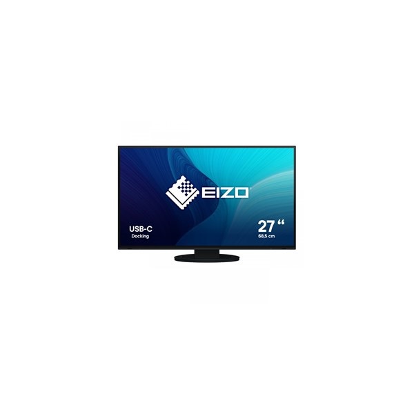 Eizo 27" EV2781-BK EcoView Ultra-Slim QHD IPS DP/HDMI/USB/USB-C fekete monitor