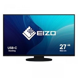 Eizo 27" EV2781-BK EcoView Ultra-Slim QHD IPS DP/HDMI/USB/USB-C fekete monitor