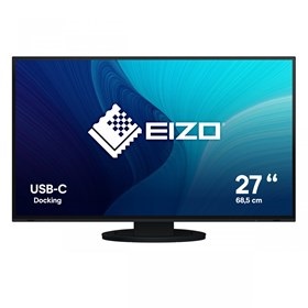 Eizo 27" EV2781-BK EcoView Ultra-Slim QHD IPS DP/HDMI/USB/USB-C fekete monitor