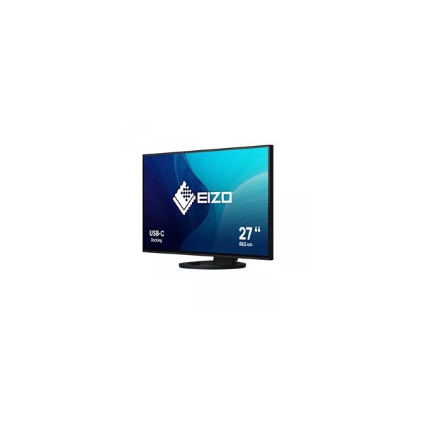 Eizo 27" EV2781-BK EcoView Ultra-Slim QHD IPS DP/HDMI/USB/USB-C fekete monitor