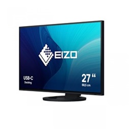Eizo 27" EV2781-BK EcoView Ultra-Slim QHD IPS DP/HDMI/USB/USB-C fekete monitor