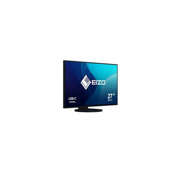Eizo 27" EV2781-BK EcoView Ultra-Slim QHD IPS DP/HDMI/USB/USB-C fekete monitor