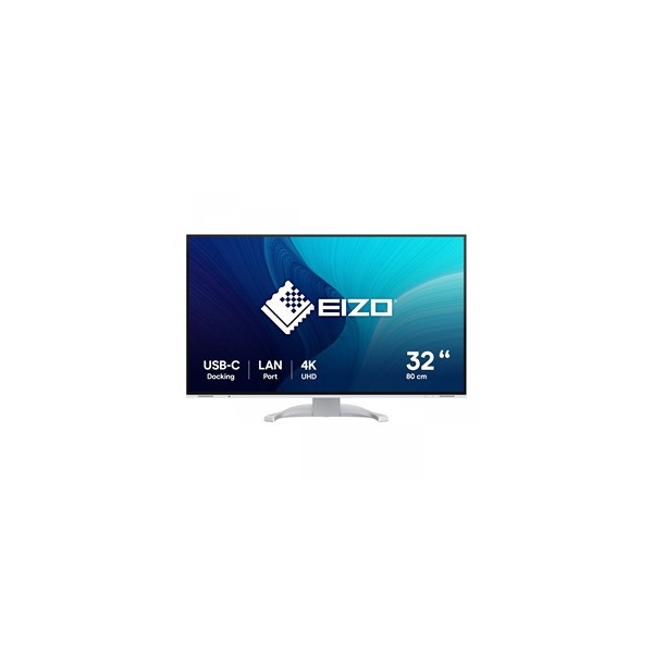 Eizo 32" EV3240X-WT EcoView 4K UHD IPS DP/HDMI/USB/USB-C/LAN fehér monitor