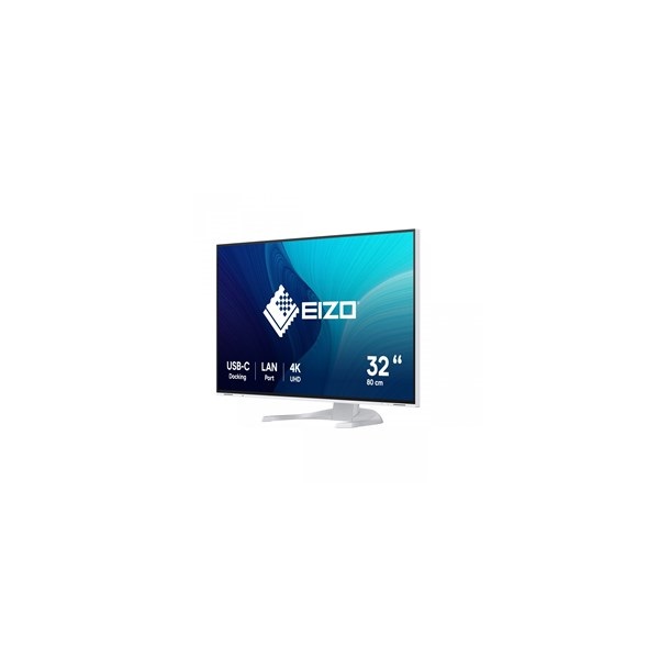 Eizo 32" EV3240X-WT EcoView 4K UHD IPS DP/HDMI/USB/USB-C/LAN fehér monitor
