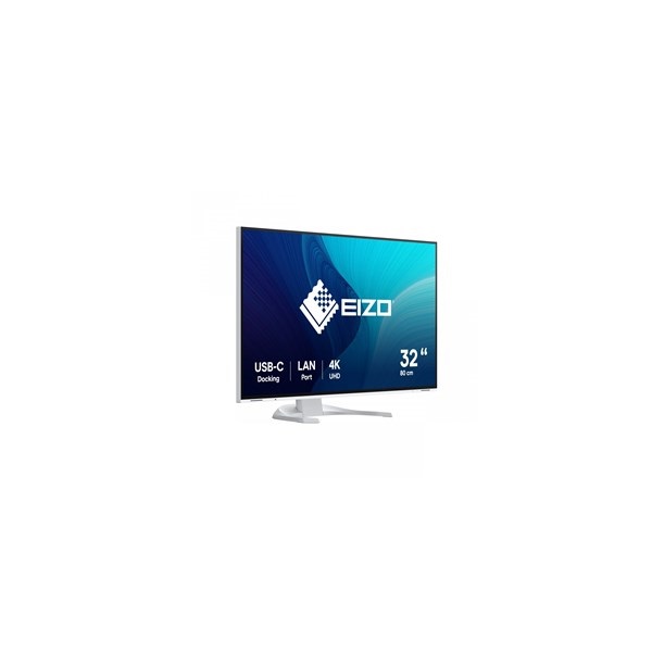 Eizo 32" EV3240X-WT EcoView 4K UHD IPS DP/HDMI/USB/USB-C/LAN fehér monitor