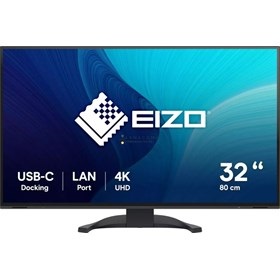 Eizo 32" EV3240X-BK EcoView 4K UHD IPS DP/HDMI/USB/USB-C/LAN fekete monitor