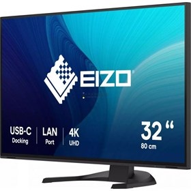 Eizo 32" EV3240X-BK EcoView 4K UHD IPS DP/HDMI/USB/USB-C/LAN fekete monitor