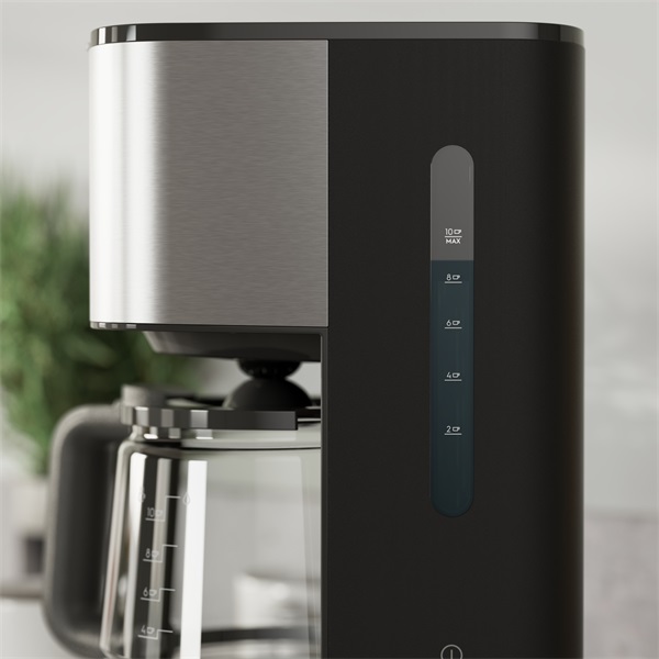 Electrolux E3CM1-3ST Create 3 rozsdamentes acél 10 személyes filteres kávéfőző