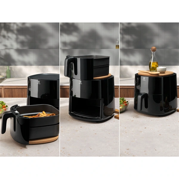 Electrolux EAF5B 700 fekete 5 L forrólevegős sütő (Újracsomagolt)