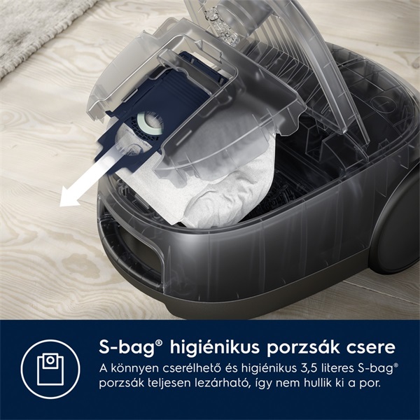 Electrolux EB61C1OG Clean 600 porzsákos porszívó