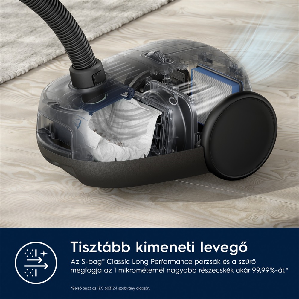 Electrolux EB61C1OG Clean 600 porzsákos porszívó