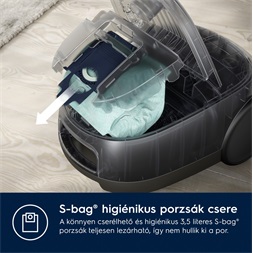 Electrolux EB61H6SW  Hygienic 600 porzsákos porszívó