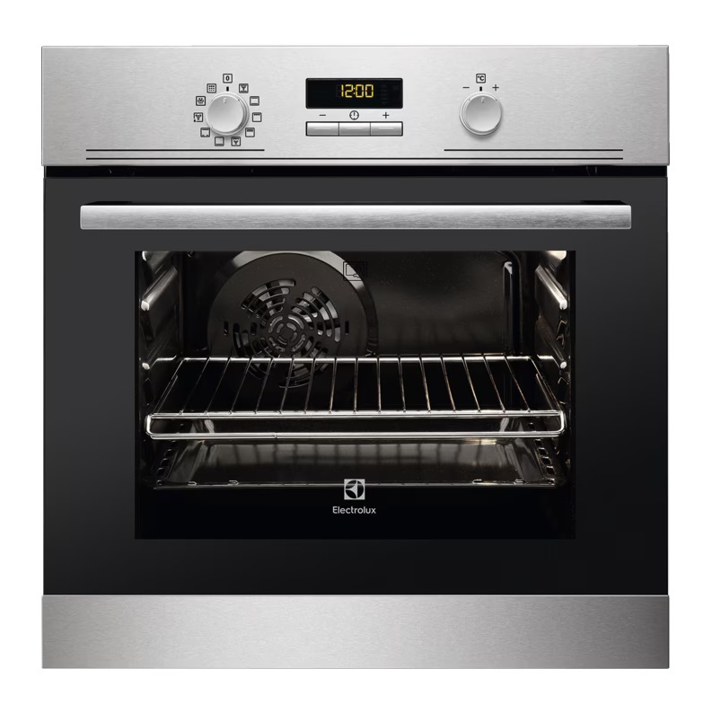 Electrolux EEC2400EOX inox, beépíthető, sütőtér: 53L, grill, légkeverés, pirolitikus, sütő