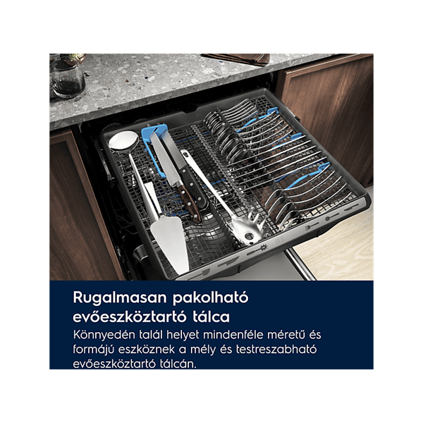 Electrolux EEC87400W , programok száma: 8, beépíthető, 14 terítékes mosogatógép 