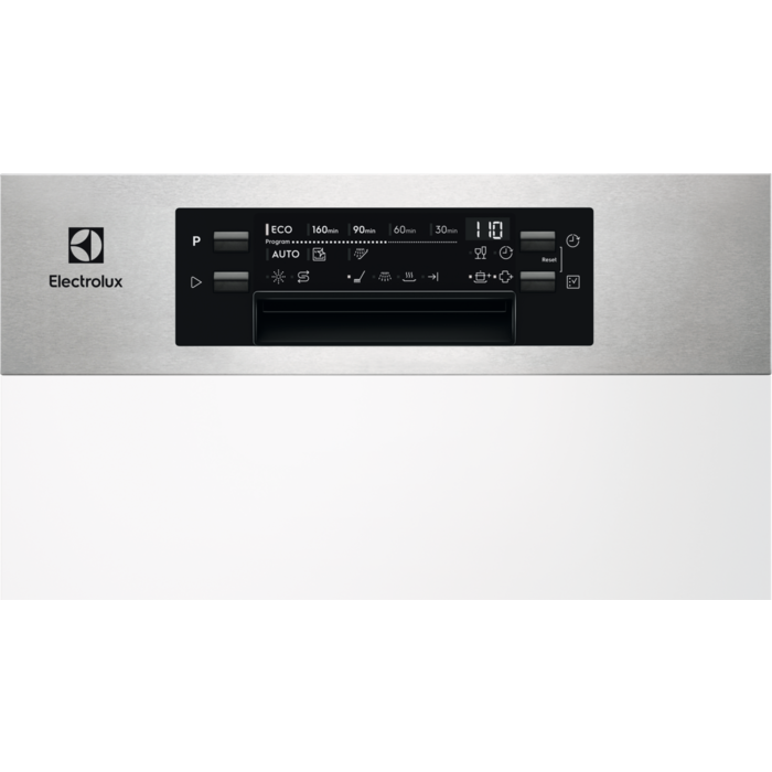 Electrolux EEM43300IX programok száma: 8, beépíthető, 10 terítékes mosogatógép 