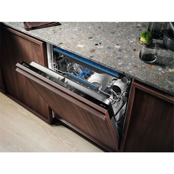 Electrolux EEM48320L fekete, programok száma: 8, beépíthető, 14 terítékes mosogatógép (Használt - B)