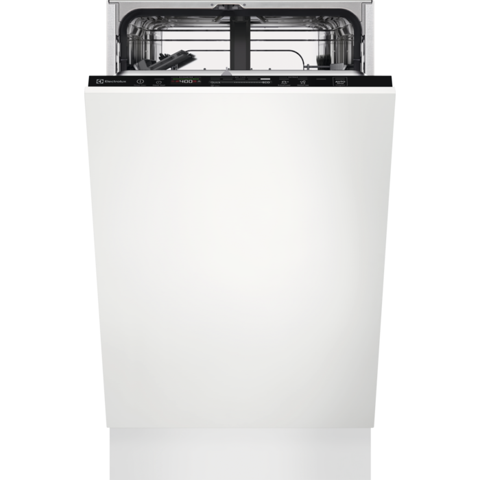 Electrolux EEQ42200L programok száma: 8, keskeny beépíthető, 9 terítékes mosogatógép 
