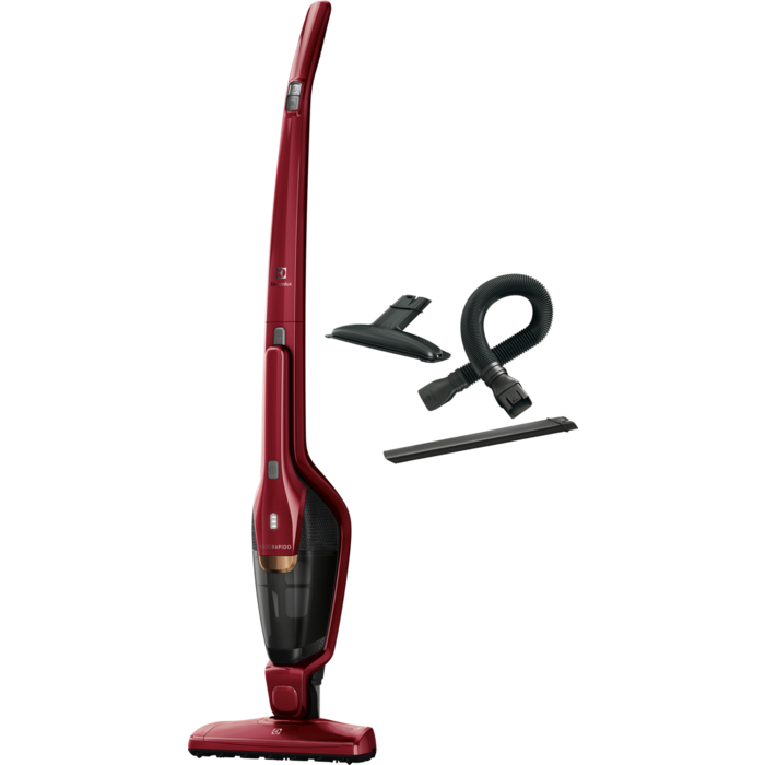 Electrolux EERC75WRK bordó vezeték nélküli porszívó