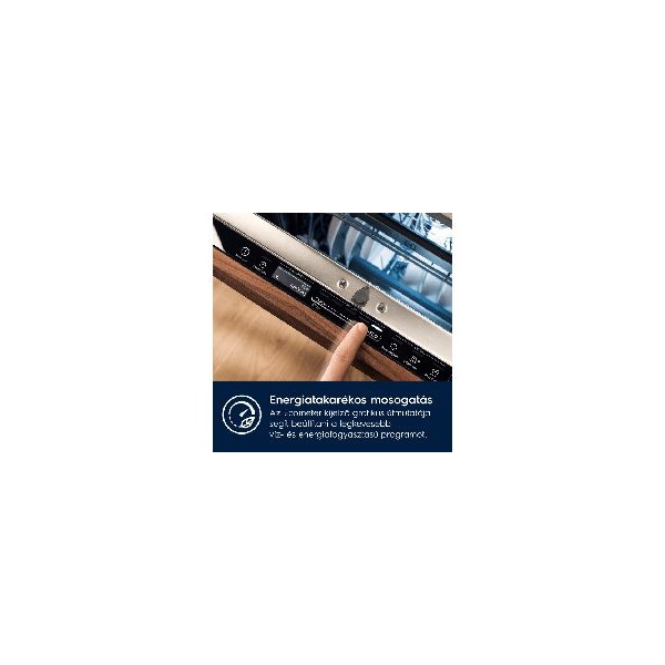 Electrolux EES48400L inox, programok száma: 8, beépíthető, 14 terítékes mosogatógép 
