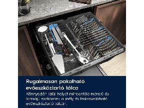 Electrolux EES48400L programok száma: 8, beépíthető, 14 terítékes mosogatógép 