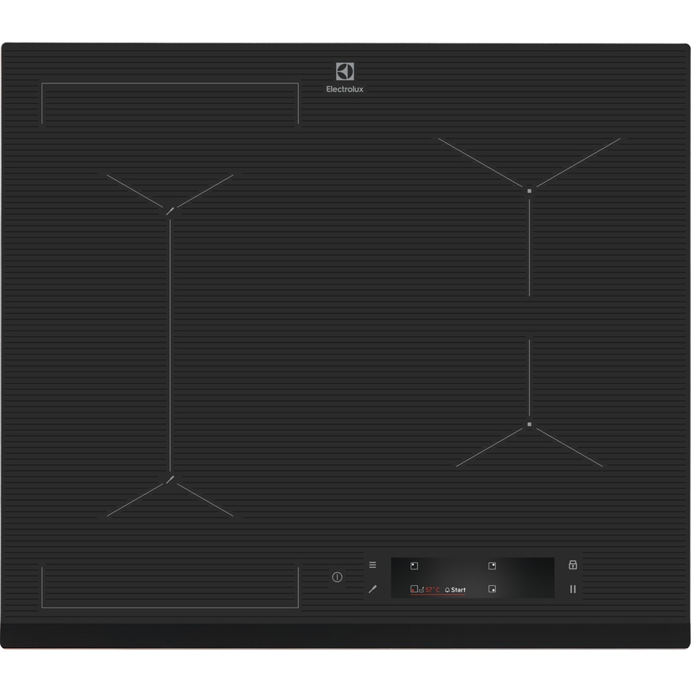 Electrolux EIS6648 sötétszürke,beépíthető, indukciós, főzőzóna: 4, beépíthető méret: 56cm, főzőlap