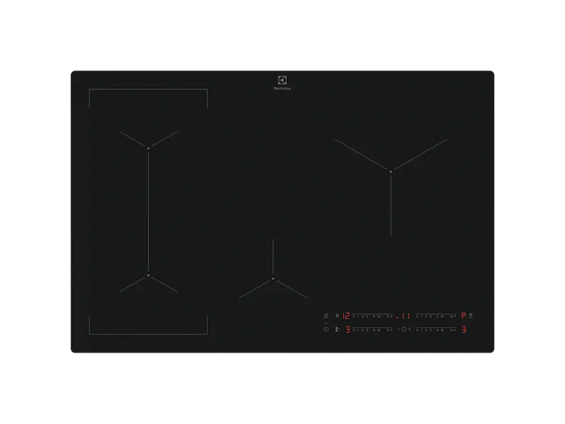 Electrolux EIV83443CT SaphirMatt® SE fekete, beépíthető, indukciós, főzőzóna: 4, beépíthető méret: 56cm, főzőlap