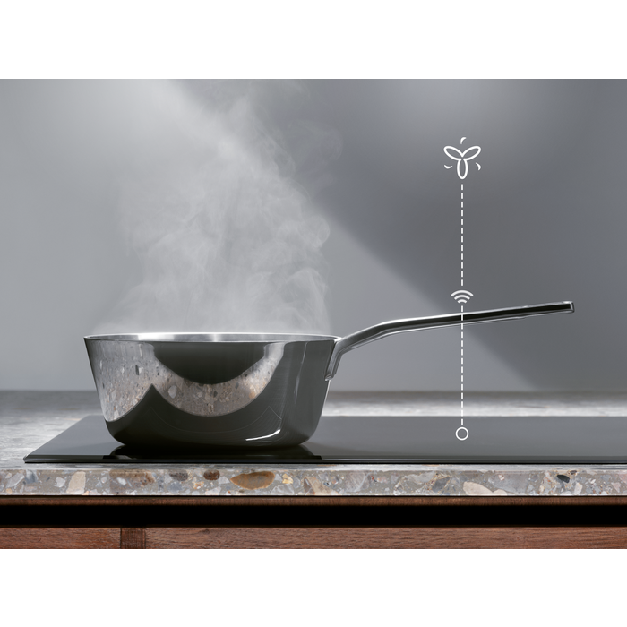 Electrolux EIV835 fekete, beépíthető, indukciós, főzőzóna: 5, beépíthető méret: 75cm, főzőlap