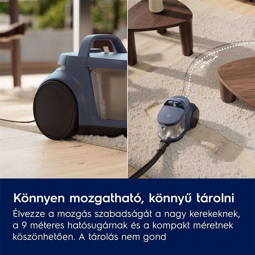 Electrolux EL51A2UG Animal 500 porzsák nélküli porszívó gazdiknak