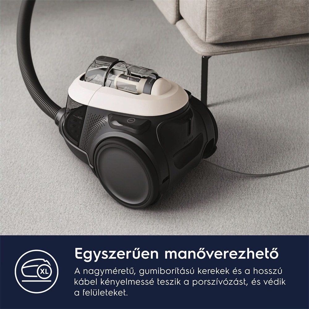 Electrolux EL61H4SW fehér-fekete porzsák nélküli porszívó
