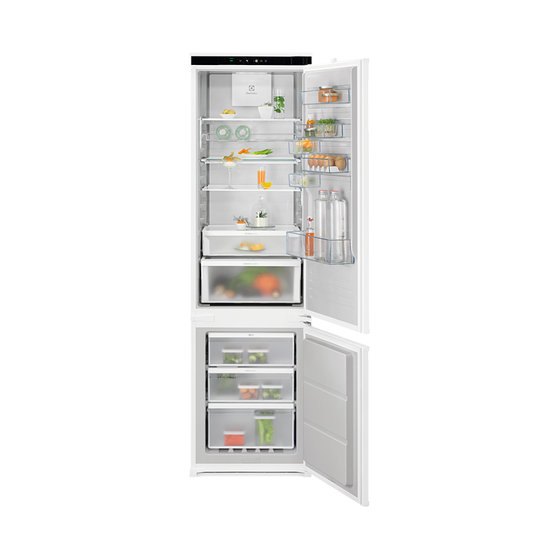 Electrolux ENP7MD19S alulfagyasztós, beépíthető, Hűtő:207L, Fagyasztó:62L, No frost hűtőszekrény