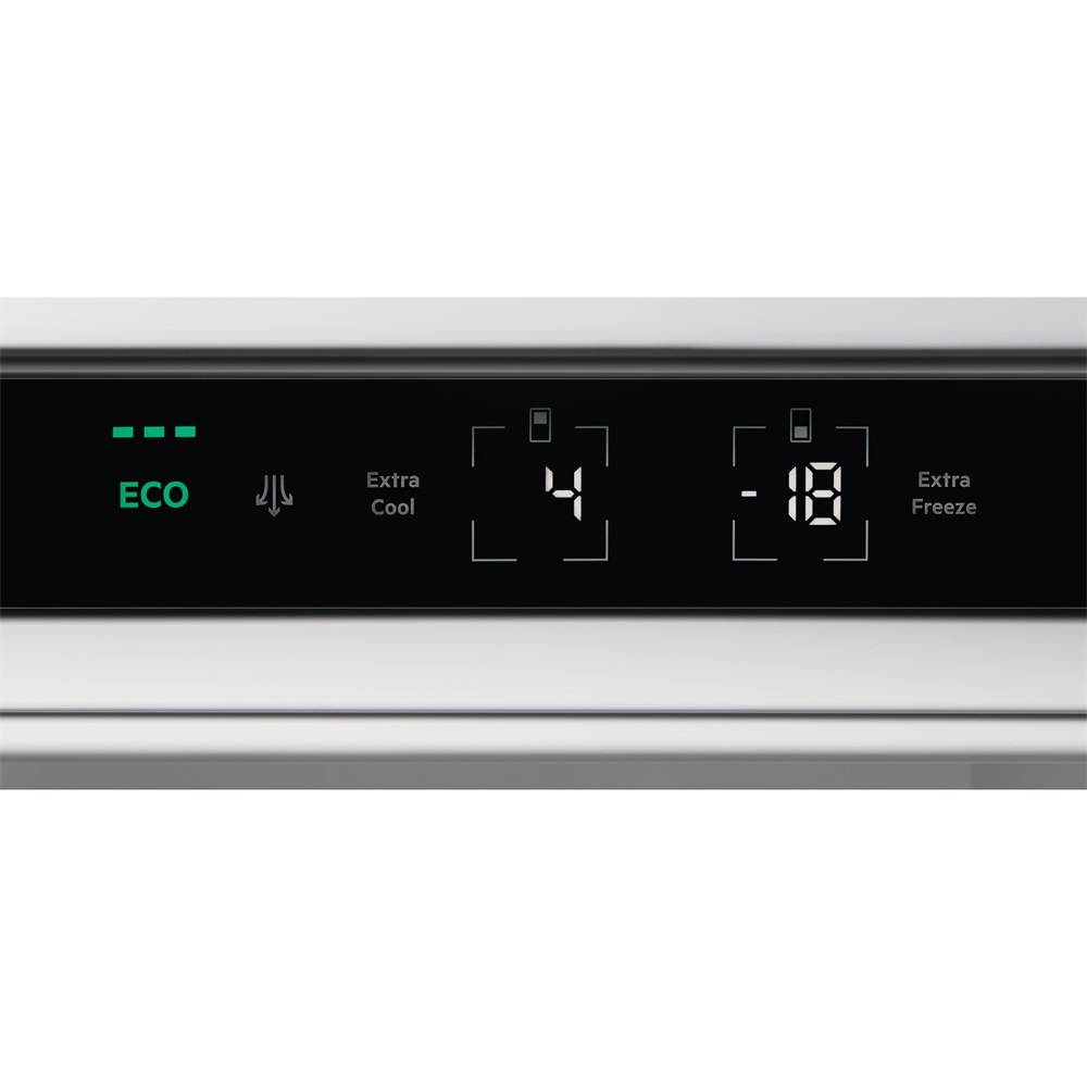 Electrolux ENP7MD19S alulfagyasztós, beépíthető, Hűtő:207L, Fagyasztó:62L, No frost hűtőszekrény