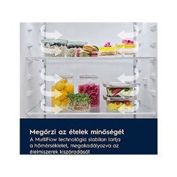 Electrolux ENT6MD18S3 beépíthető alulfagyasztós hűtőszekrény