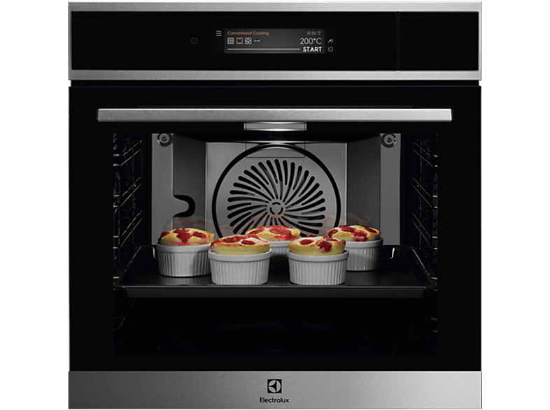 Electrolux EOA9S31CX SteamPro inox, beépíthető, sütőtér: 70L, grill, légkeverés, gőzsütő