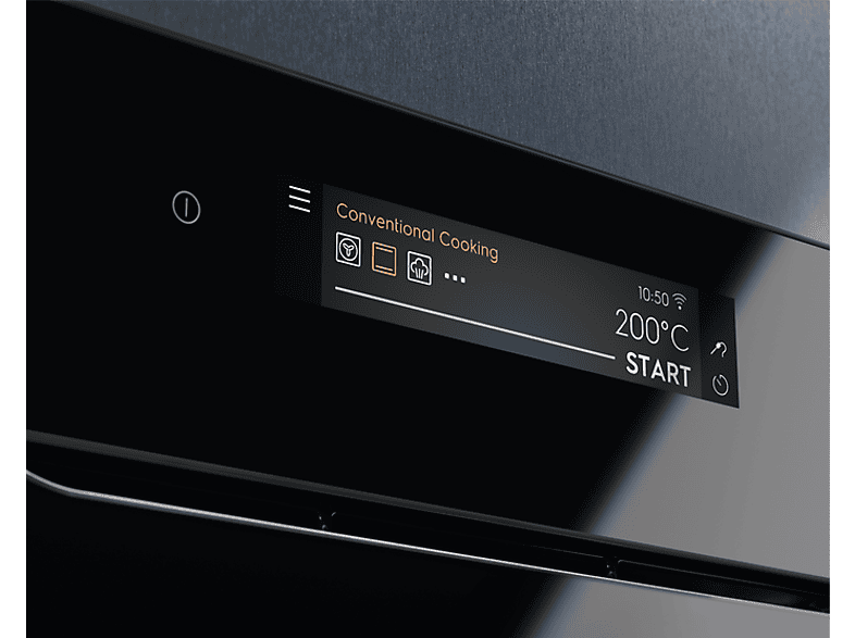 Electrolux EOA9S31WZ fekete, beépíthető, sütőtér: 70L, grill, légkeverés, sütő