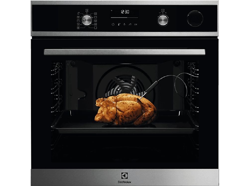 Electrolux EOC6P77WX inox, beépíthető, sütőtér: 72L, grill, légkeverés, pirolitikus, gőzsütő