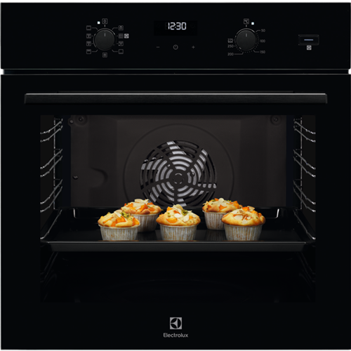 Electrolux EOD5C50Z fekete, beépíthető, sütőtér: 72L, grill, légkeverés, katalitikus, sütő