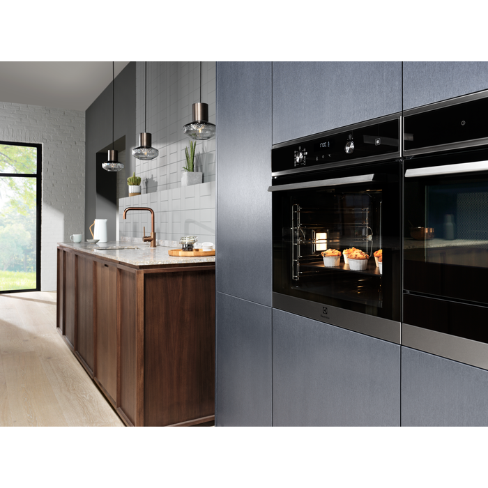 Electrolux EOD5C50Z fekete, beépíthető, sütőtér: 72L, grill, légkeverés, katalitikus, sütő