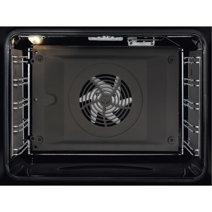 Electrolux EOD5C71X SteamBake fekete, beépíthető, sütőtér: 72L, grill, légkeverés, katalitikus, sütő