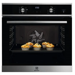 Electrolux EOD5C71X SteamBake fekete, beépíthető, sütőtér: 72L, grill, légkeverés, katalitikus, sütő (Újszerű)