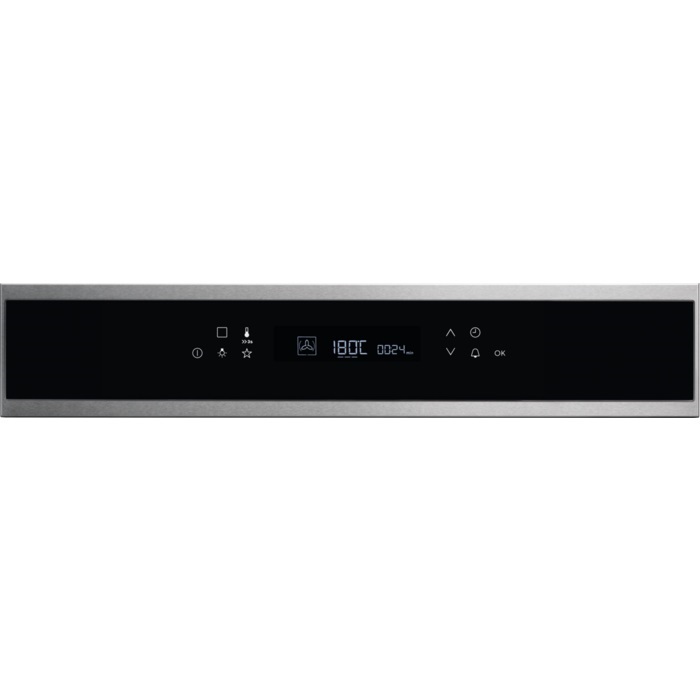 Electrolux EOE7P31X fekete, beépíthető, sütőtér: 72L, grill, légkeverés, pirolitikus, sütő